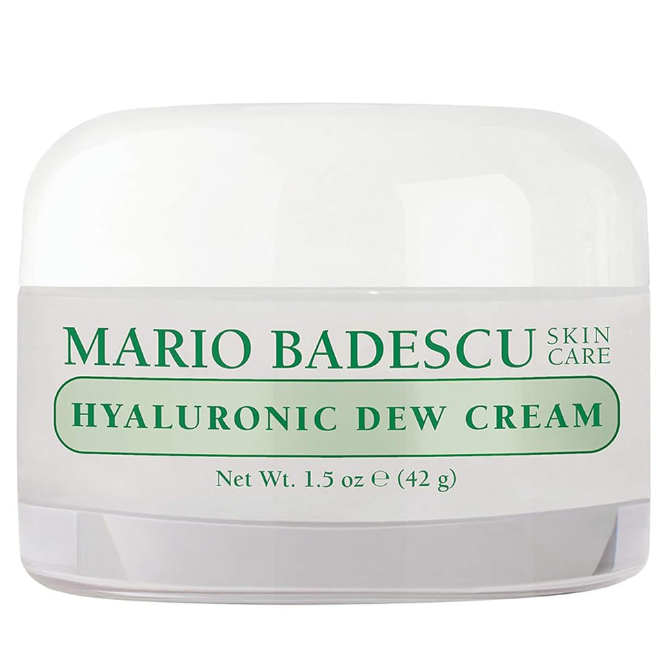 Mario Badescu jar front view showing hydrating gel-cream for dewy glow