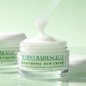 Mario Badescu hand-spread demo showing smooth coverage and non-greasy finish