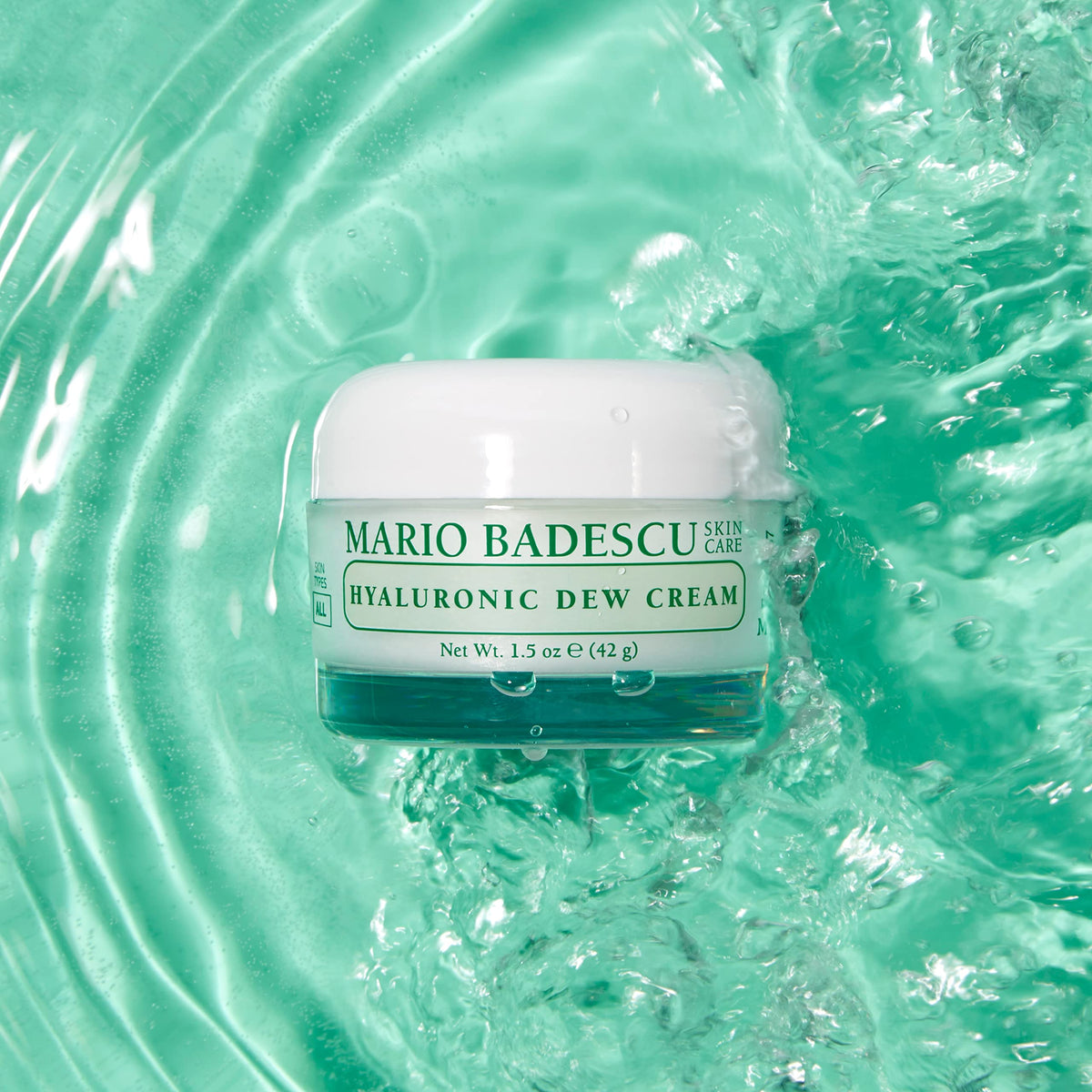 Mario Badescu cream layered under foundation demonstrating makeup-friendly hydration