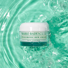 Mario Badescu cream layered under foundation demonstrating makeup-friendly hydration
