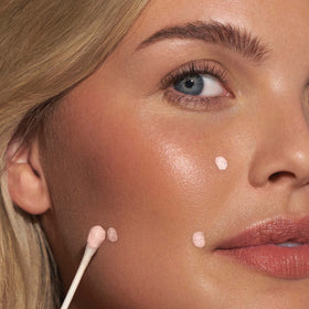 Mario Badescu texture close-up showing bi-phase liquid and precise application benefit