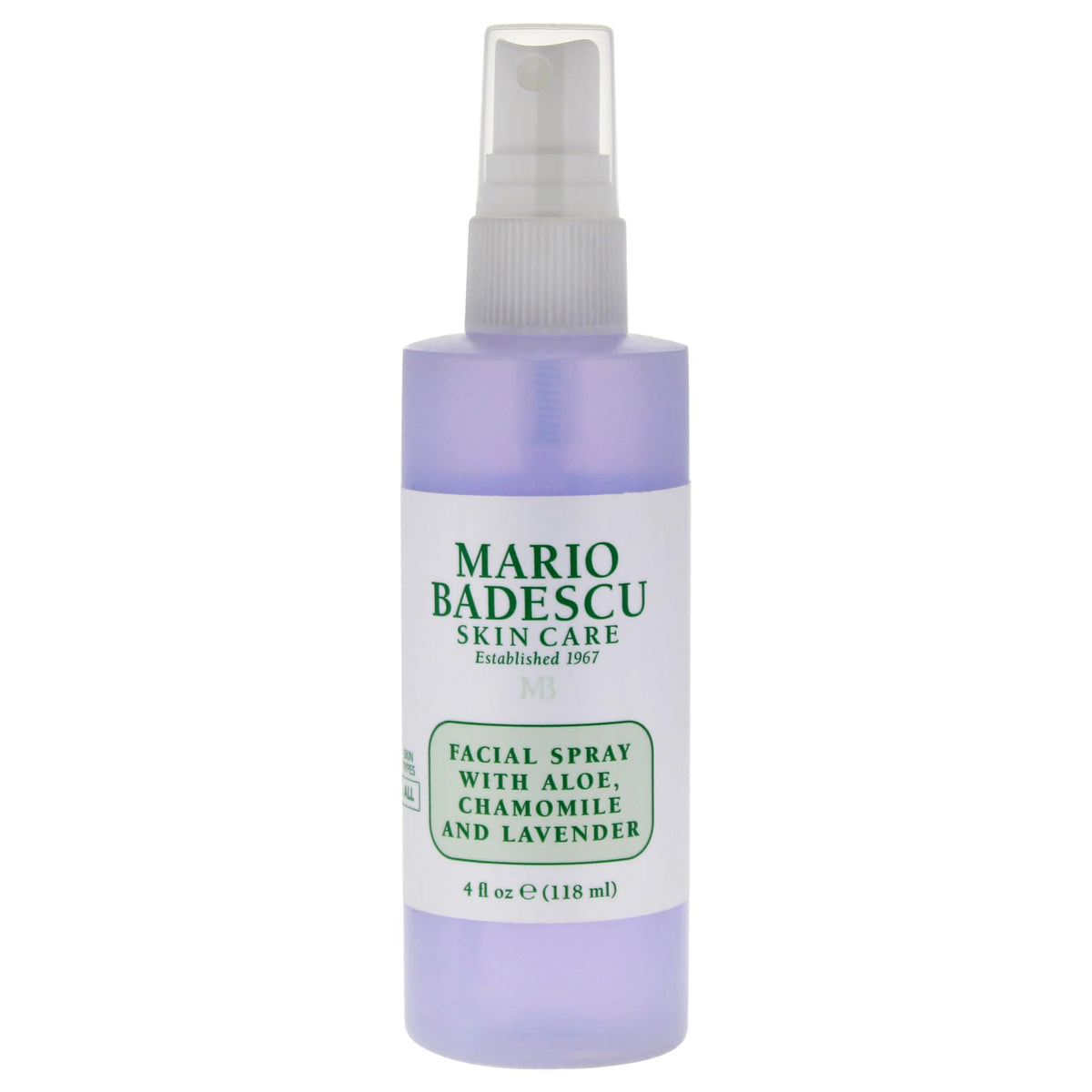 Mario Badescu front bottle showing product and soothing hydration benefit
