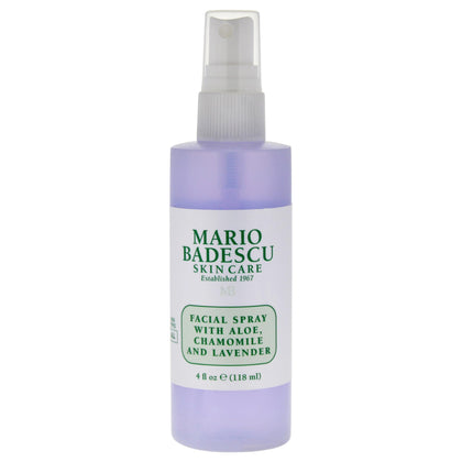 Mario Badescu front bottle showing product and soothing hydration benefit