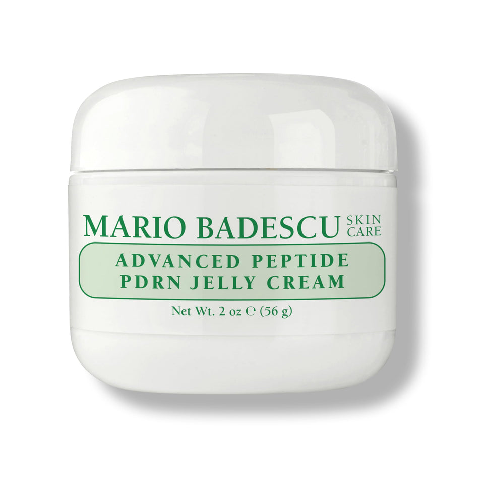 Mario Badescu front jar of jelly cream showing packaging and brand hydration benefit