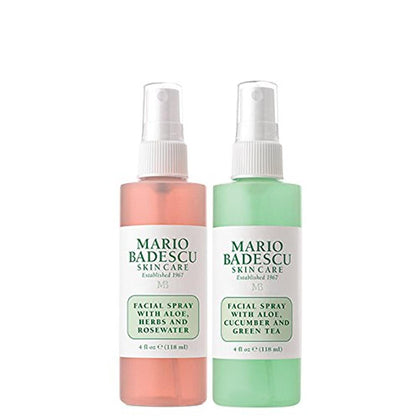 Mario Badescu duo front packaging showing both 4 fl oz bottles for easy selection