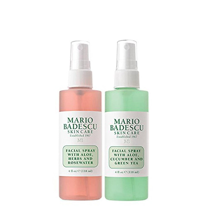 Mario Badescu duo front packaging showing both 4 fl oz bottles for easy selection