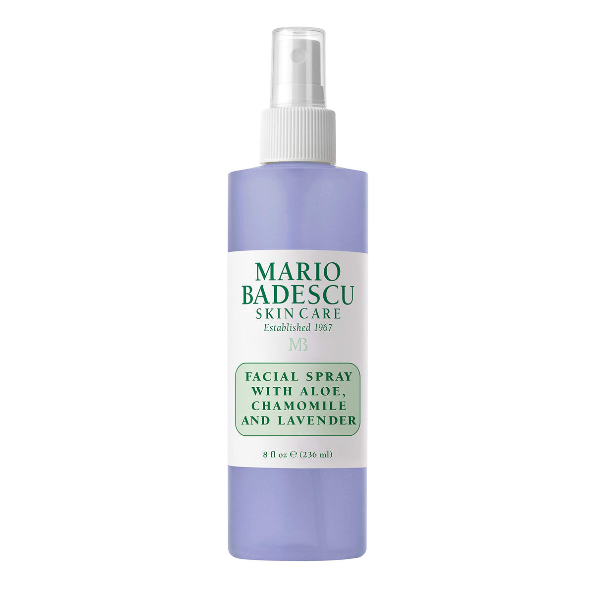 Mario Badescu front packaging showing hydrating facial spray for on-the-go glow