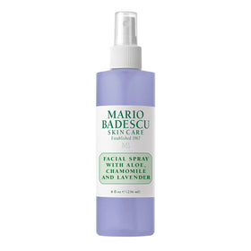 Mario Badescu front packaging showing hydrating facial spray for on-the-go glow