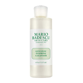Mario Badescu front packaging showing cleanser and clear benefits