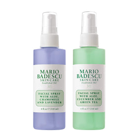 Mario Badescu two-bottle pack front view, shows convenient hydration duo
