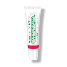 Mario Badescu front tube showing watermelon basil label and easy squeeze application benefit