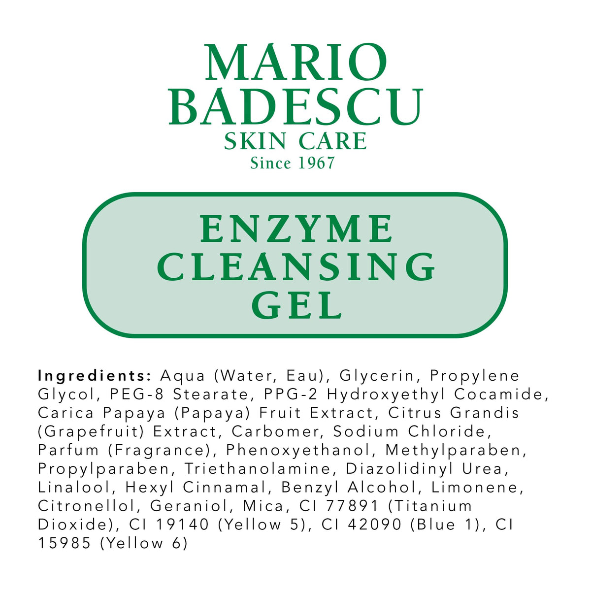 Mario Badescu gel in bathroom setting showing refreshing daily routine benefit