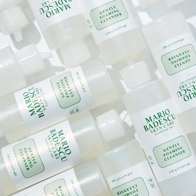Mario Badescu close-up of foam texture, shows lightweight hydrating lather