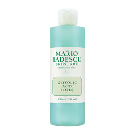 Mario Badescu front bottle view showing toner and clear benefits