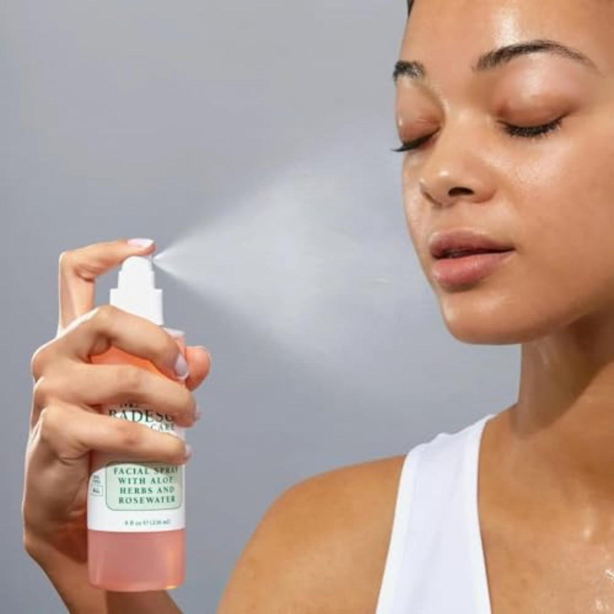 Mario Badescu ingredient label close-up highlighting botanical extracts