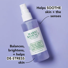 Mario Badescu bottle in a tote bag, perfect for on-the-go refreshment
