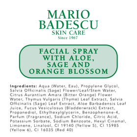 Mario Badescu bottle on bathroom counter suggesting daily skincare ritual