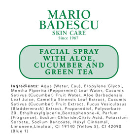 Mario Badescu facial spray on bathroom vanity in lifestyle scene for daily ritual