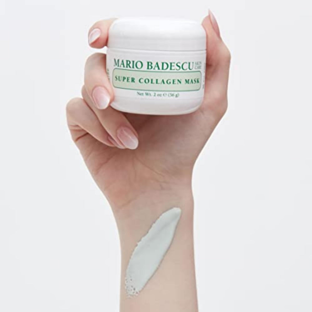 Mario Badescu spoon and portion scale indicates recommended amount and control benefit