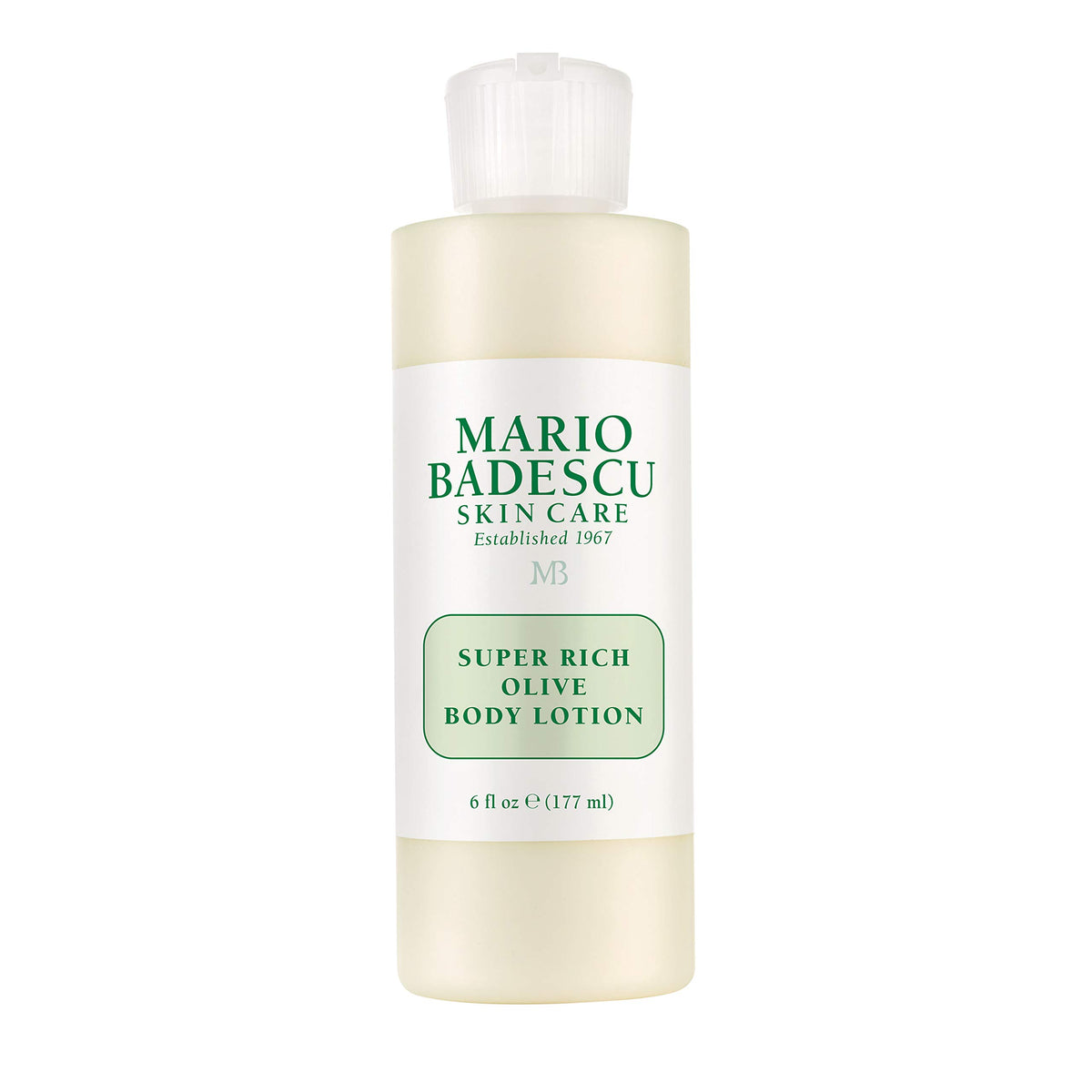 Mario Badescu front packaging showing lotion tube and brand clarity