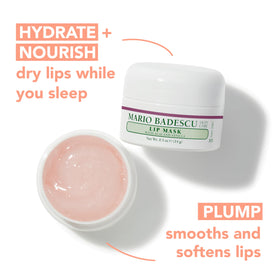 Mario Badescu open jar close-up of creamy texture showcasing nourishing consistency for deep moisture