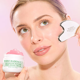 Mario Badescu clear label and ingredient list showing formula transparency and confidence
