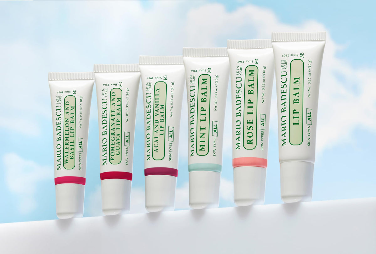 Mario Badescu packaging label detail showing ingredient callouts and clean formulation benefit