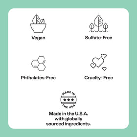 Mario Badescu label close-up showing directions and clean-beauty claims