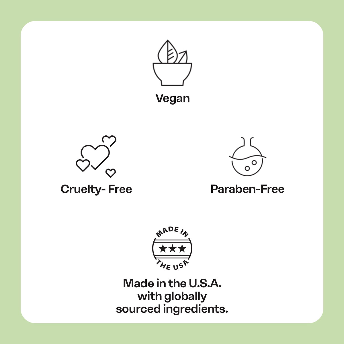 Mario Badescu next to a hand illustrating 3.4 fl oz size for accurate scale