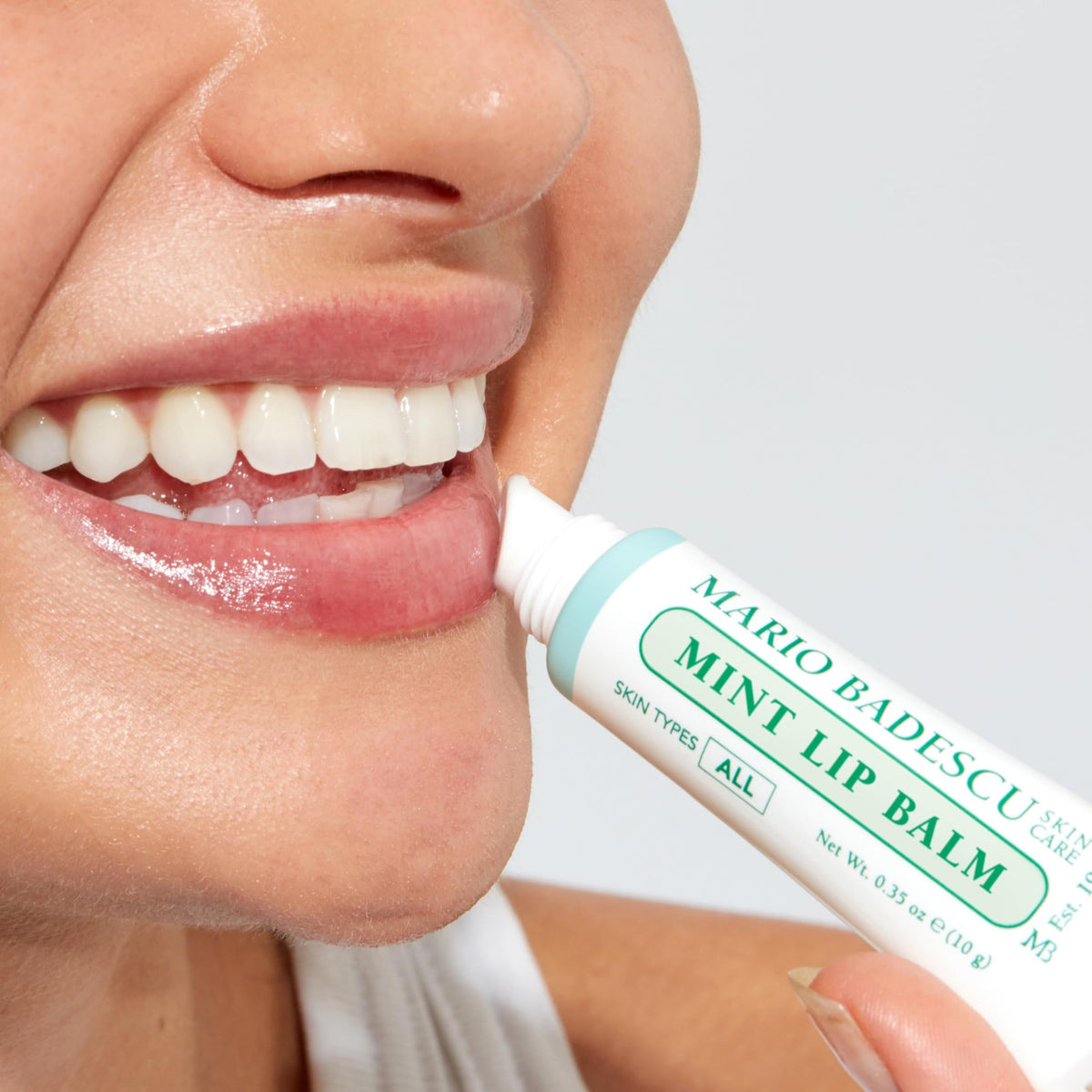 Mario Badescu squeeze tube open dispensing balm for easy application