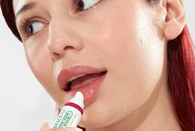Mario Badescu balm texture close-up highlighting smooth, non-greasy finish and hydration