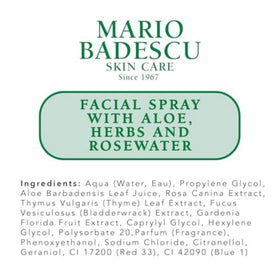 Mario Badescu inside travel bag highlighting portable hydration convenience