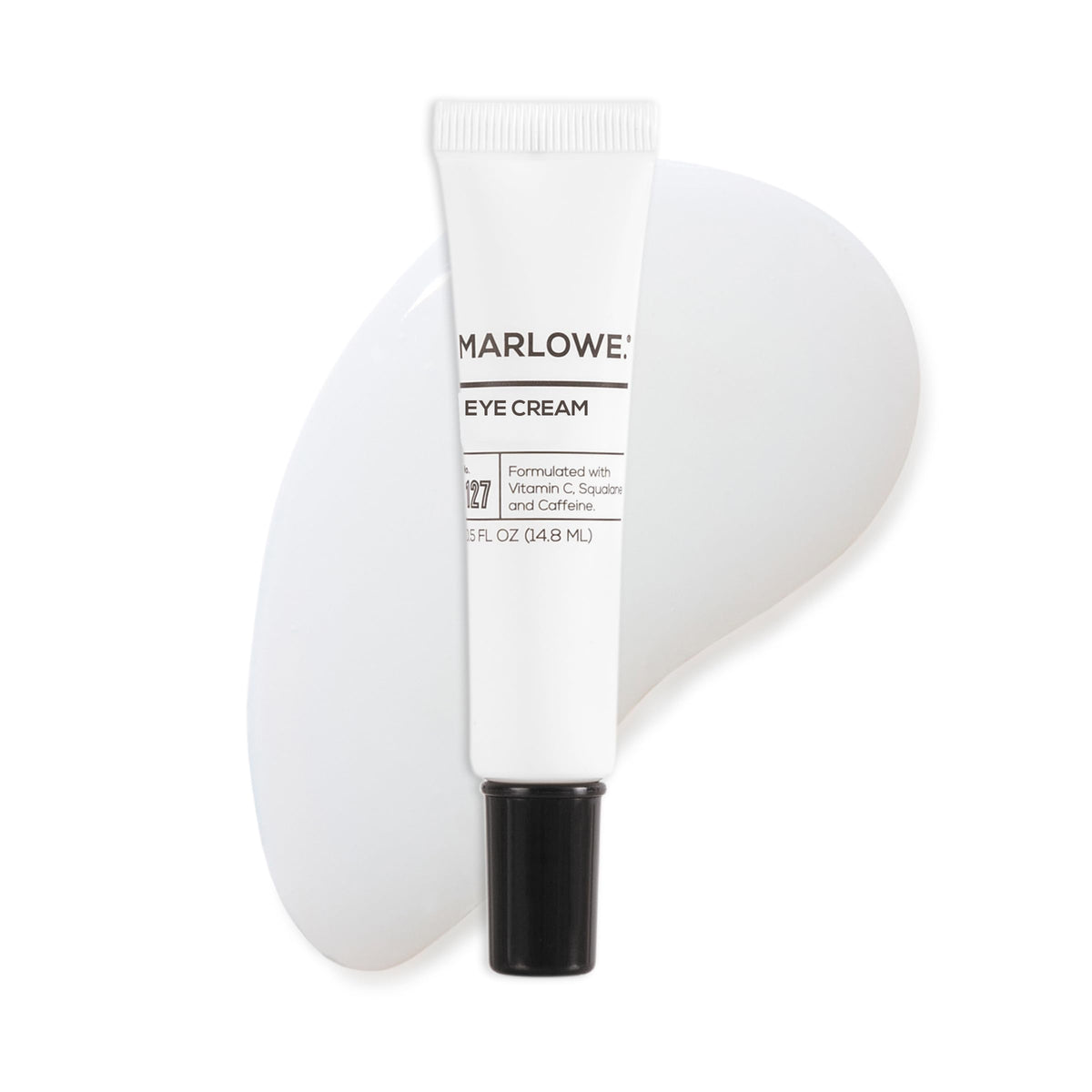 MARLOWE. jar front view showing clean packaging and 0.5 oz size benefit: easy storage