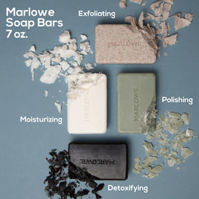 MARLOWE. No. 102 styled with amber and spice props, evokes warm santal scent
