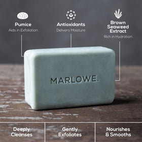 MARLOWE bar resting on wooden shelf showing neat storage and design