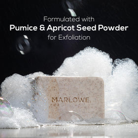 MARLOWE. bar side profile showing size and durable triple-milled benefit