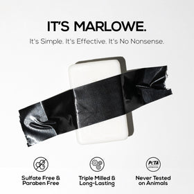 MARLOWE. botanical ingredients display communicating natural extracts