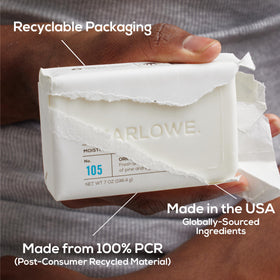 MARLOWE. triple-milled cross-section revealing dense, durable bar