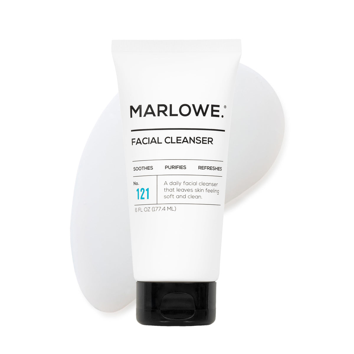 MARLOWE. tube front packaging showing label and scent benefit
