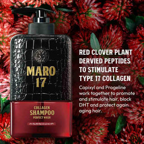 ＭＡＲＯ１７ creamy foam texture closeup indicating gentle yet effective cleanse