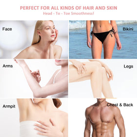 Maromamix accessories laid out including sticks sprays and protectors for precise waxing