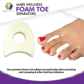 MARS WELLNESS close-up foam texture showing soft cushion for reduced friction