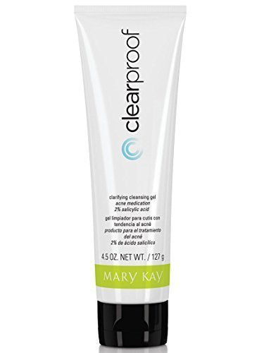 Mary Kay Clear Proof front bottle view showing label and clear gel for effective clarifying