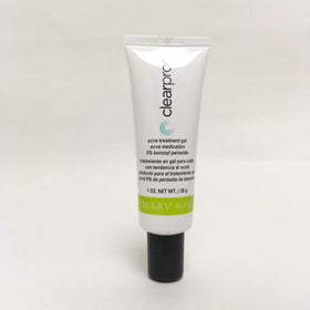 Mary Kay Clearproof front packaging showing 1 oz tube and quick spot treatment benefit