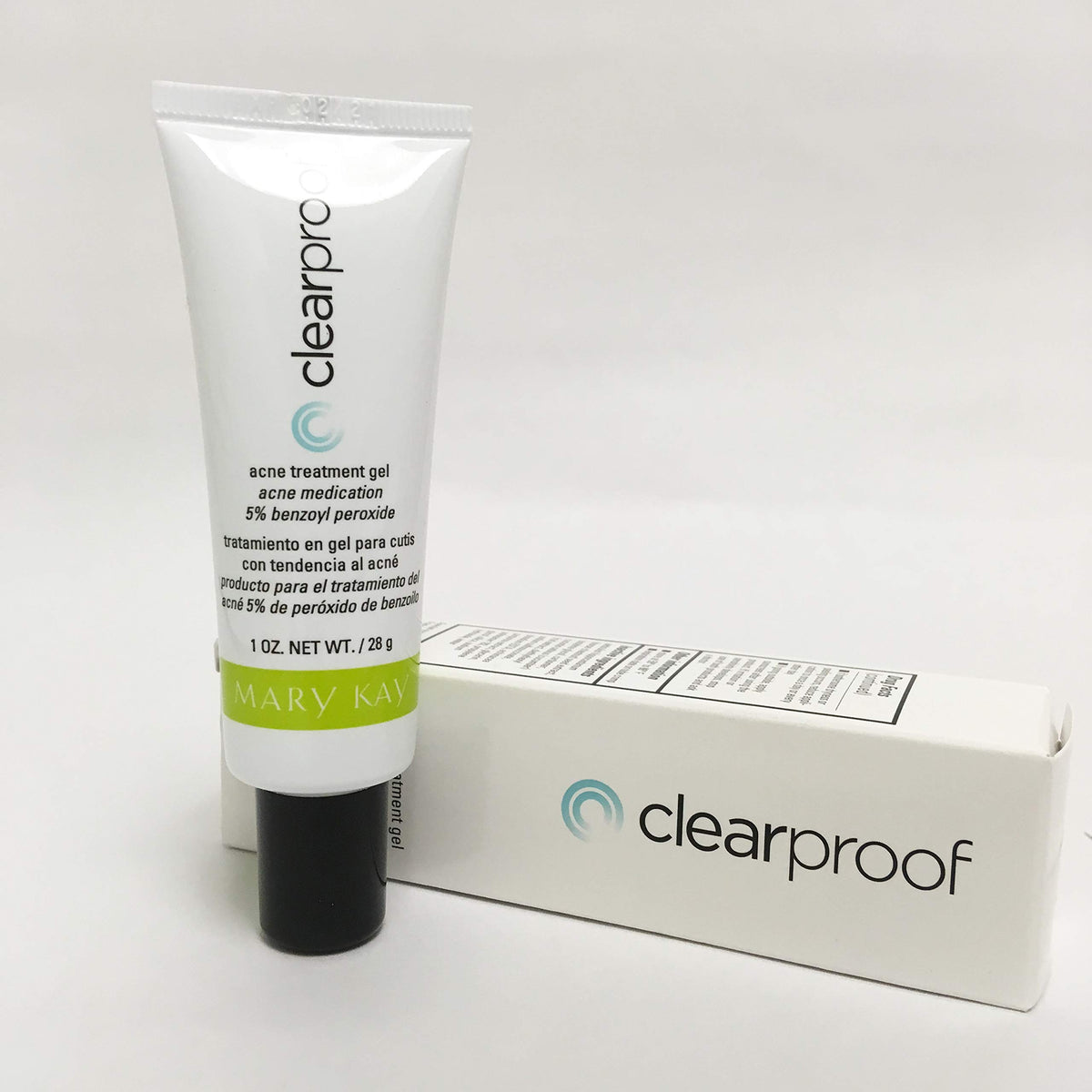 Mary Kay Clearproof gel texture close-up demonstrating lightweight, fast-absorbing benefit