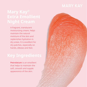Mary Kay night cream on bedside table indicating easy addition to nightly skincare routine