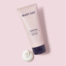Mary Kay TimeWise moisturizer applied to skin demonstrating easy application and quick absorption