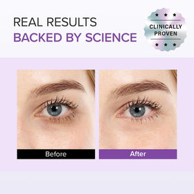 Close-up of Mary&May label listing active ingredients and clean formulation benefit