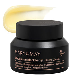 Mary&May front jar view showing elegant packaging and clear product identity