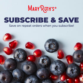 MARYRUTH'S held in hand to show bottle scale and portable convenience